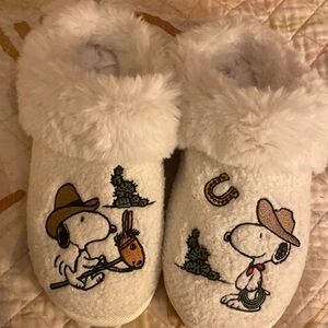 Aerie Snoopy slippers